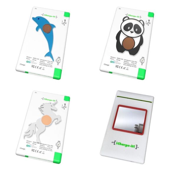 Power Bank With Heart Charm iPhone Android Cell Phone Tablet - Picture 15 of 17